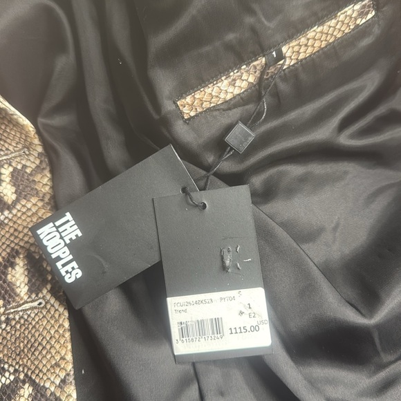 The Kooples Snake Print Blazer - Picture 7 of 17